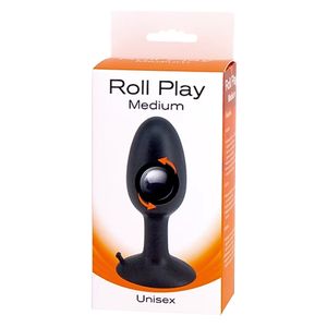 Plug anal com bola interna