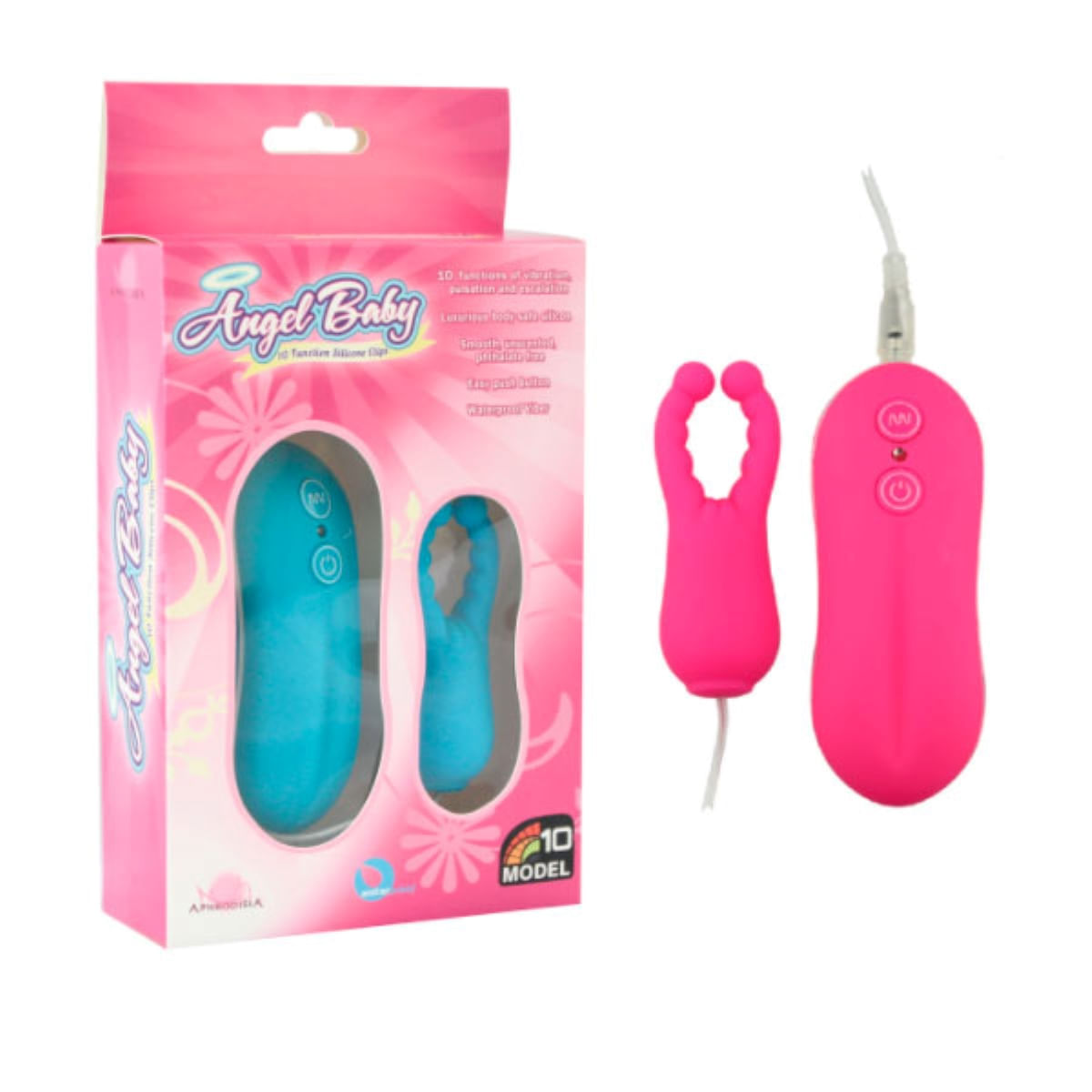 Vibrador Feminino com Estimulador de Seios Importado