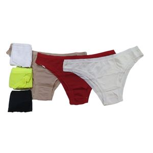 Kit 6 calcinhas tanga lisa stillus