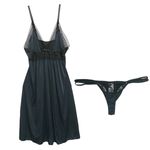 Camisola-Liganete-com-calcinha-fio-PRETO-27462