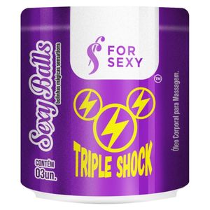 Sexy Balls Triple Shock com 3 For Sexy