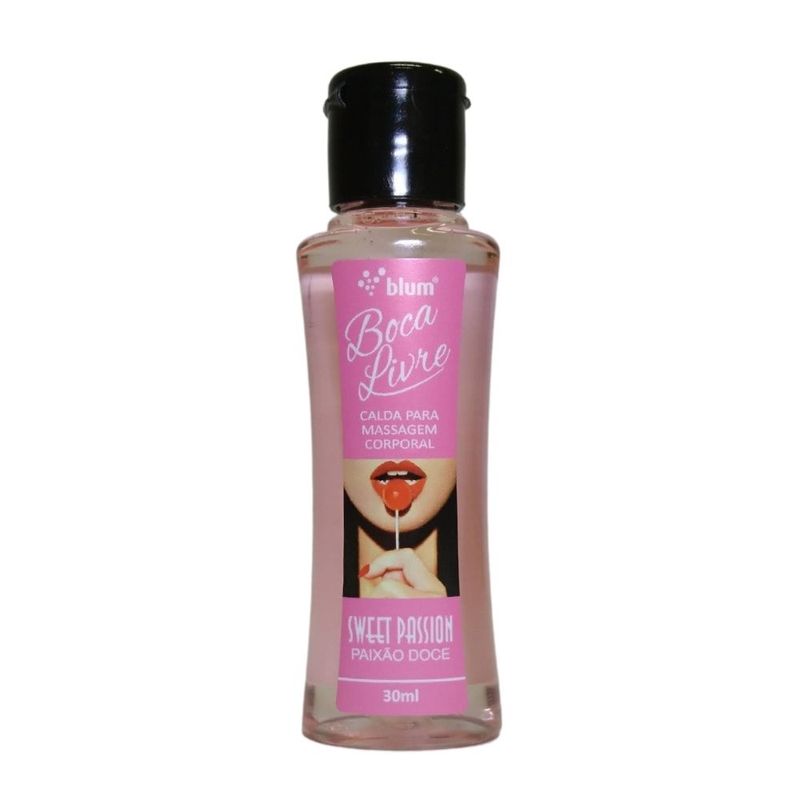 Boca Livre Calda Beijável para Massagem Blum Sweet passion 30 ML