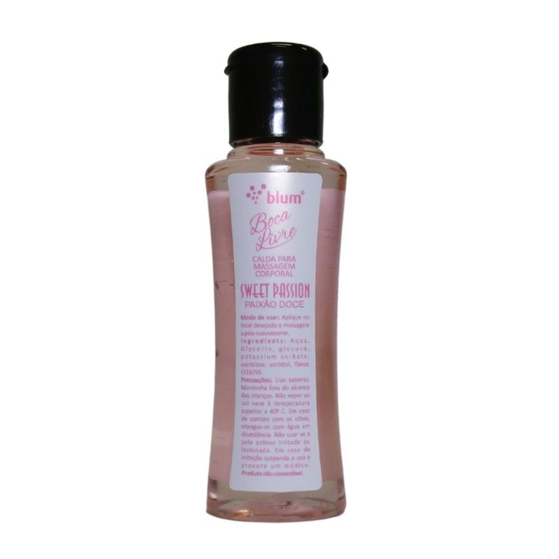 Boca Livre Calda Beijável para Massagem Blum Sweet passion 30 ML