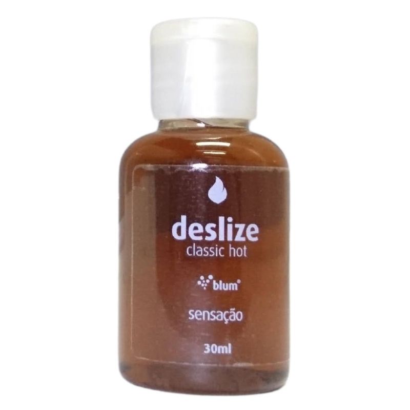 Deslize Classic Hot Gel Beijável Blum Sensacao 30 ML