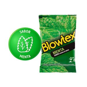 Preservativo sabor menta blowtex