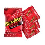 Preservativo com Sabor Morango Blowtex Morango UN