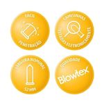 servativo Lubrificado Tradicional Leve 9 Pague 6 Blowtex Unica C/9