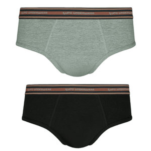 Kit com 2 cuecas 524-088 slip lupo