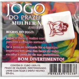 Dado mulher x mulher diversão ao cubo er-03l