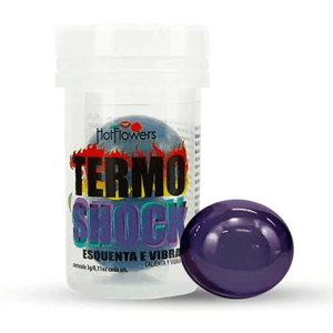 Hot ball   hc272 termo shock - esquenta e vibra  hot  flowers