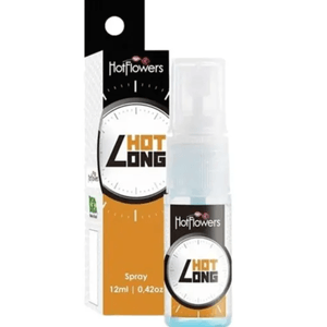 Hot long prolongador de ereção spray  hot flowers