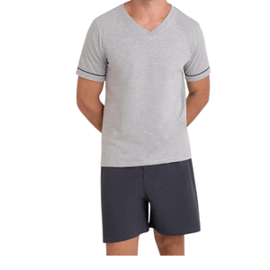 Pijama 28000-001 curto gola v lupo