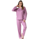 PijamaFeminino9050MangaLongacomRendaeCalcaLiganeteIzitex